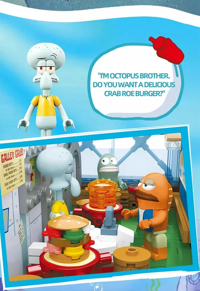 SpongeBob Krusty Krab – gradbeni komplet – slika 11