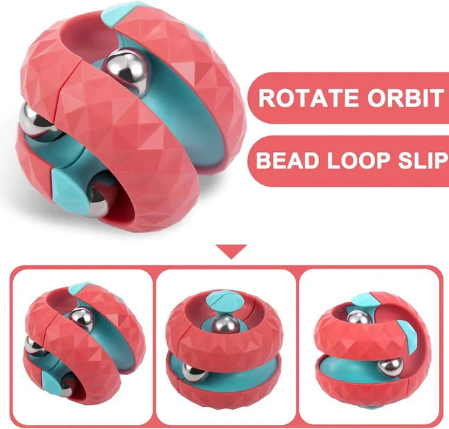 🌀 Orbit Ball Cube – senzorična antistresna fidget igrača