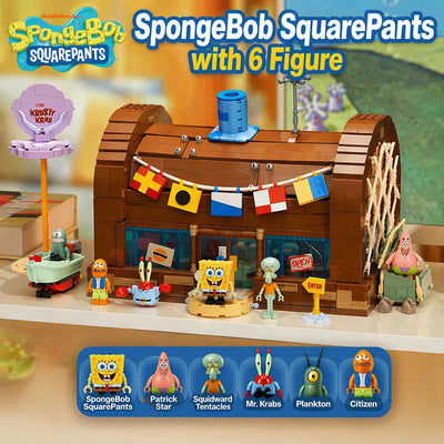 SpongeBob Krusty Krab – gradbeni komplet – slika 30