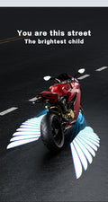 LED projekcijske luči Angel Wings za motor – 2 kosa – fotografija izdelka