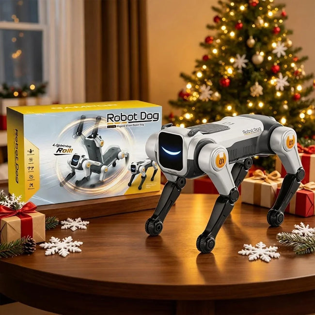 Pametni AI RC robotski pes 4WD z glasovnim upravljanjem 🐶