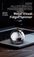🌀 Premium kovinski EDC Spinner – antistresna fidget igrača