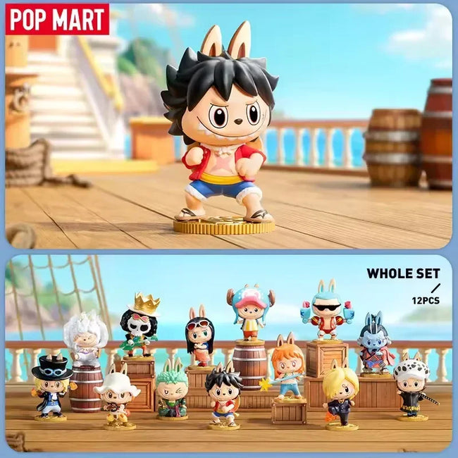 🏴‍☠️ POP MART LABUBU x One Piece – Mystery Box figurica 🎁