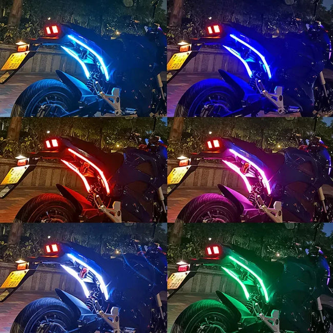 LED smerniki in dnevne luči za motor – 2 kosa – fotografija izdelka