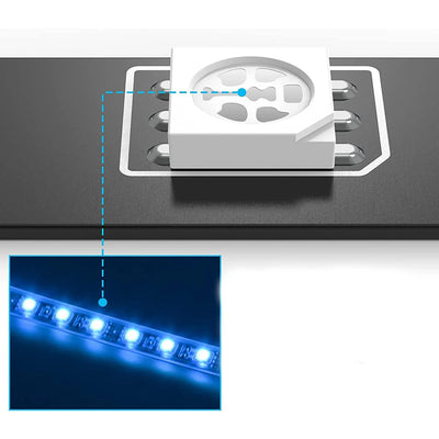 RGB LED podsvetlitev za motor z aplikacijo in daljincem 12 V – fotografija izdelka