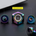 ⚙️ Kovinski Cube Spinner – 3D EDC Fidget igrača