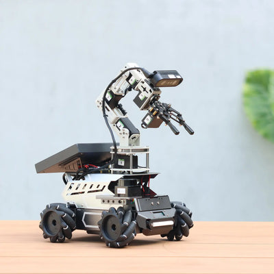 AI robotski avto Yahboom ROSMASTER M3 Pro – ROS2, LiDAR in robotska roka – slika 6