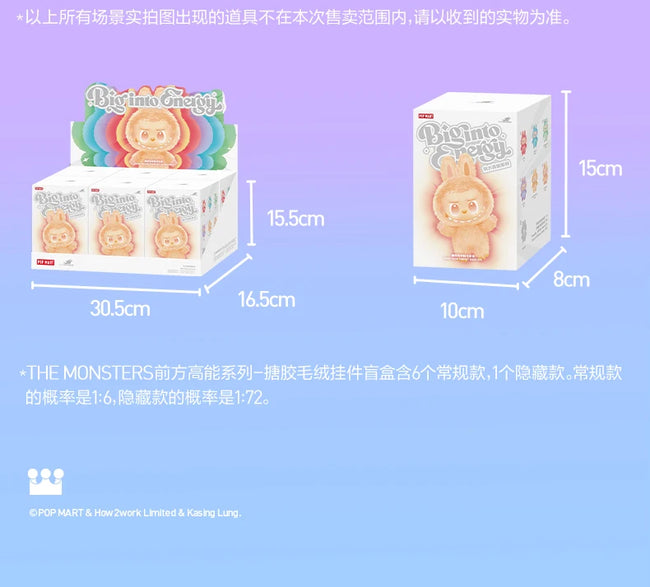 ⚡ POP MART LABUBU Big into Energy – Mystery Box 🎁