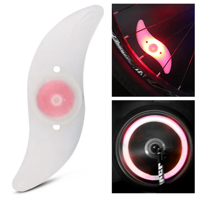 LED lučke za napere kolesa – barvne