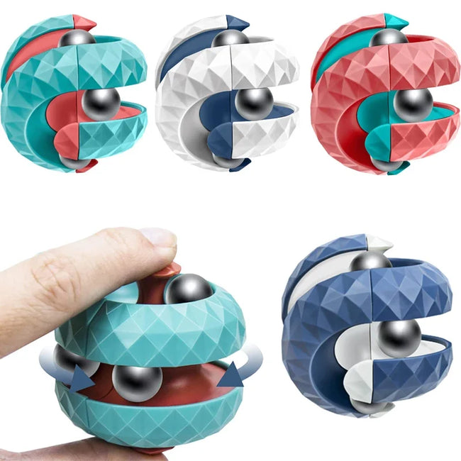🌀 Orbit Ball Cube – senzorična antistresna fidget igrača