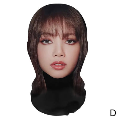 3D tiskana mrežasta maska za cel obraz – model D