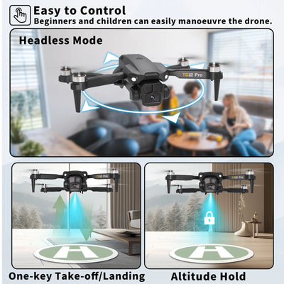TD12 Pro FPV dron – fotografija izdelka 04