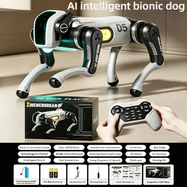 🤖 Pametni AI RC robotski pes z glasovnim upravljanjem 🐶