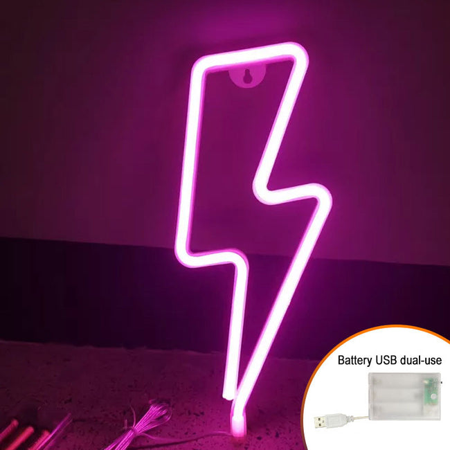 Neon LED Strela - okras za Sobo ⚡