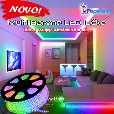 Multi LED svjetla - putujuće boje + RGB 🤩